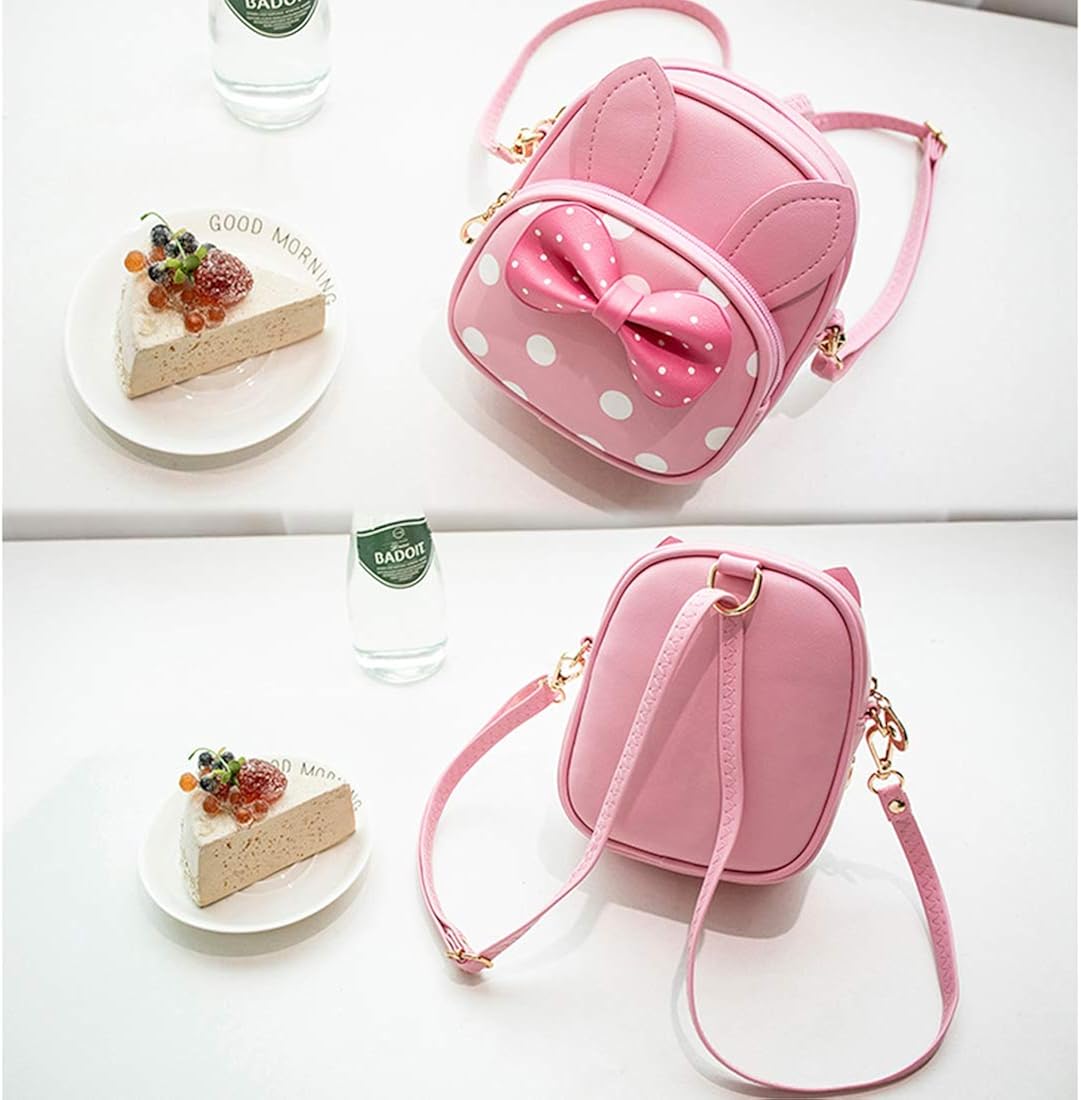 Bole Kk ミニリュック ショルダーバッグ キッズ ポシェット子供 女の子 斜めがけバッグ お財布 2way うさぎ 小学生 可愛い 誕生日 プレゼント ショルダーバッグ ポシェット Amazon