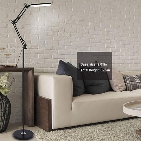12w Dimmable Remote Control Touch Sensor Switch Led Floor Lamp