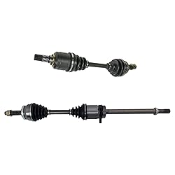 TRQ Front CV Axle Shaft Assembly Set Compatible
