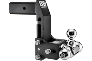 B&W Trailer Hitches B&W MultiPro Tow & Stow - Fits 2.5" Receiver, Tri-Ball (1-7/8" x 2" x 2-5/16") 18,000 GTW - TS20067BMP