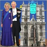 STAR CUTOUTS King Charles III Cardboard Face Mask Royal Costume Fancy Dress view 5
