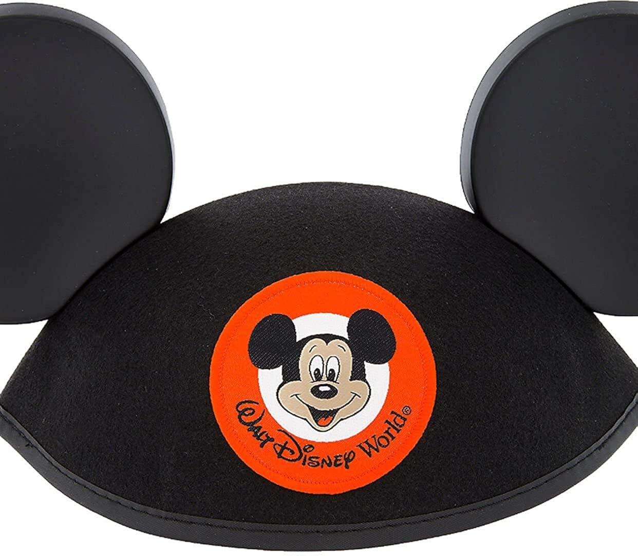 Download Amazon Com Walt Disney World Mickey Mouse Classic Black Patch Ears Hat Adult Size Clothing