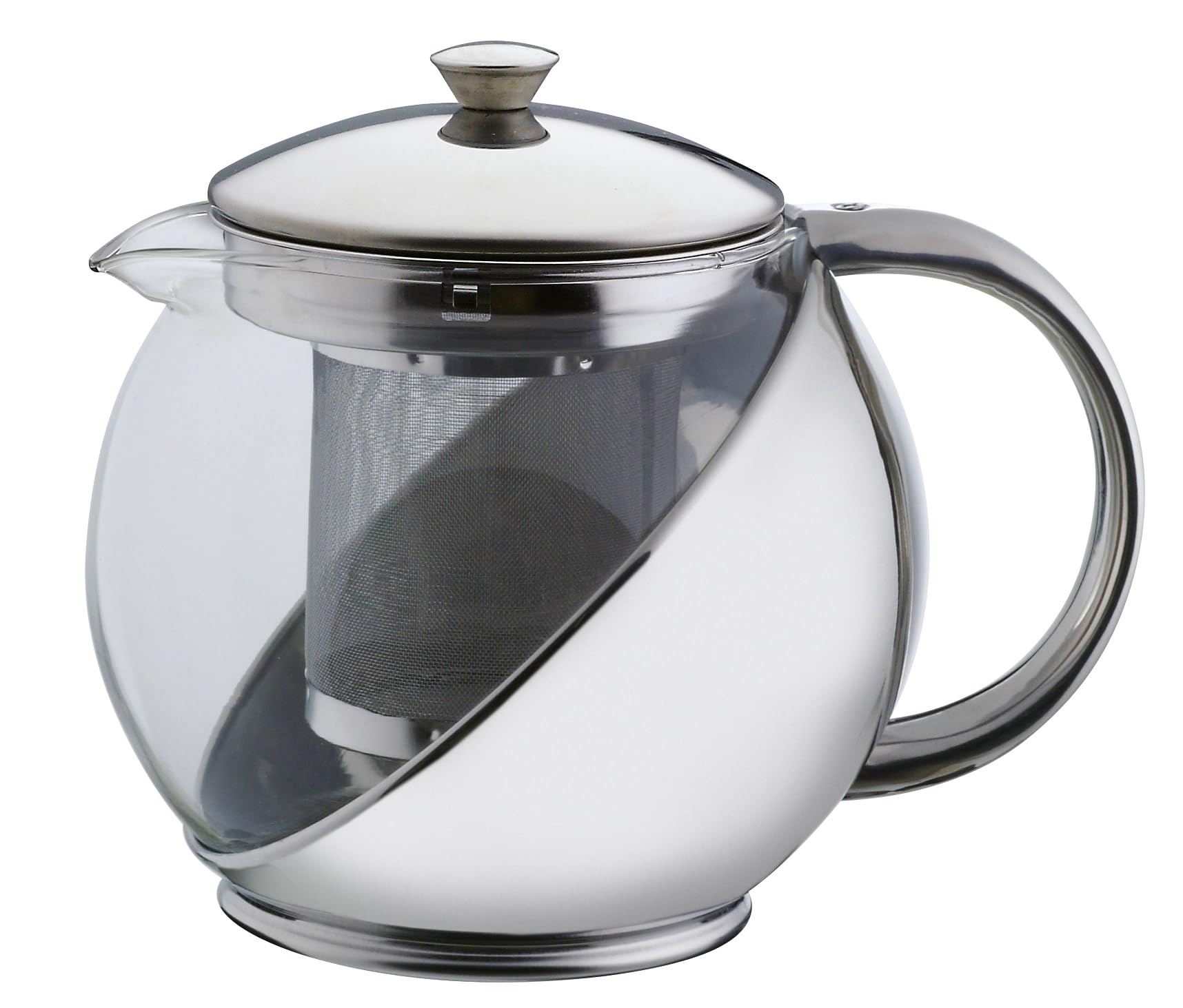 Excèlsa "Relax" S-S & Glass Tisane Pot 900 Cc.