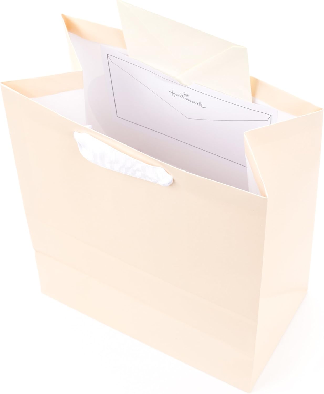 Hallmark 13" Large Gift Bag with Tissue Paper (Gold Glitter Heart) for Birthdays, Bridal Showers, Weddings, Anniversaries, Sweetest Day and More: Kitchen & Dining