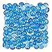 Artisan Supply Royal Blue Glass Gems 1 Lbs. — Fills 1 1/4 Cups Vol. —Non-Toxic Lead Free Vase Filler, Table Scatter, Aquarium Fillers — Beautiful, Smooth, Fun, Vibrant Colors Crafted in The USA