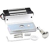 AUTENS Electric Magnetic Door Lock 12V 60kg Mini DC EM Locks Holding Force Electromagnetic for Door Entry Access Control