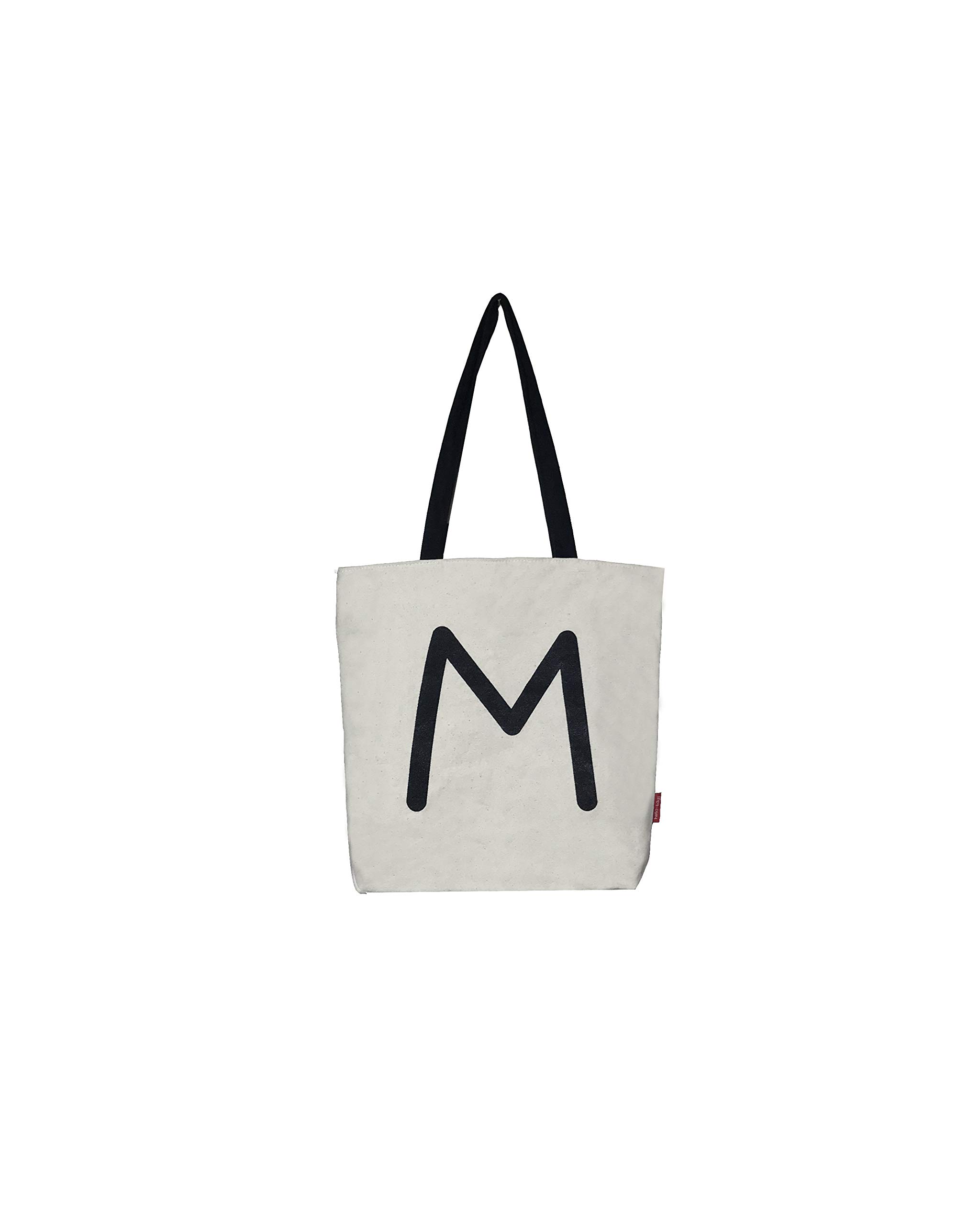hello-bags. Canvas Tote Bag. Exterior: 100% Cotton. Includes zipper, lining and inside pocket. Packed in a gift kraft envelope. Model: “M”. Color: Ecru. Measurements: 37 * 38 cm.