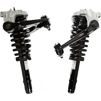 Amazon Com Pair Set Rear Strut Amp Spring Assembly Left