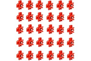 DoubleWood 30Pcs Chicken Nipples Horizontal Side Mount Poultry Water Nipple Waterer Drinker Outdoors for Chicken Ducks Quail and Other Poultry (30)