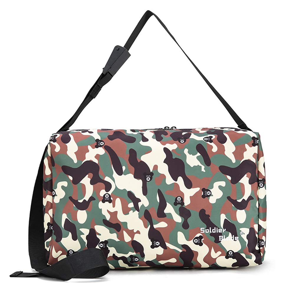 Pieghevole Leggera Borsone per Bagagli da Viaggio Palestra Sport da  Campeggio per Uomo Donna whatUneed Borsa da Palestra Sportiva Mimetica Borse  da palestra urban-earth.co.uk