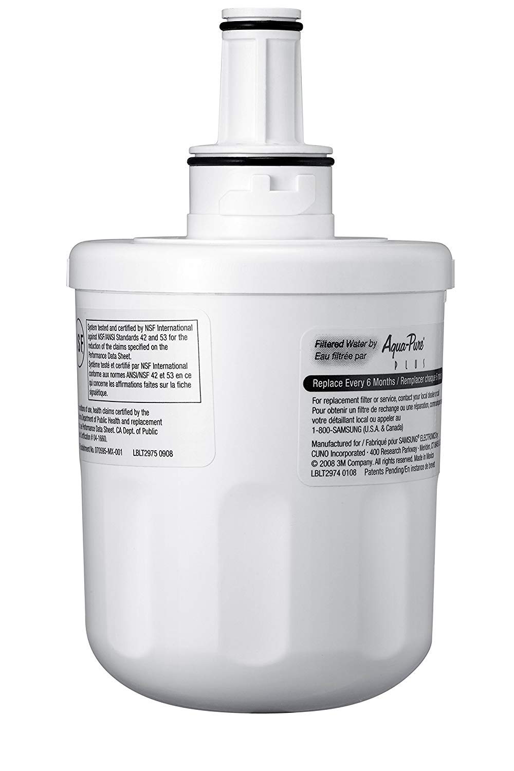 Samsung DA2900003F AquaPure Plus Refrigerator Water Filter (2 pack)
