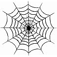 Dopetattoo 6 Sheets Temporary Tattoos spider cobweb halloween Kids Makeup net spiderweb tattoo horror Temporary tattoo Neck Arm Chest 3.7 inch