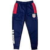 Icon Sports Officially Licensed Kids U.S. Soccer Jogger Pants, USA Soccer Sweatpants Youth Sizes