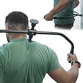 Strict Trigger Point Massage Cane Back and Neck Massager for Muscle Pain Relief and Self-Massage Therapy ,Handheld Back, Neck, Shoulder, Leg ,Foot, Full Body Deep Tissue Pressure Point Tool ( Black)