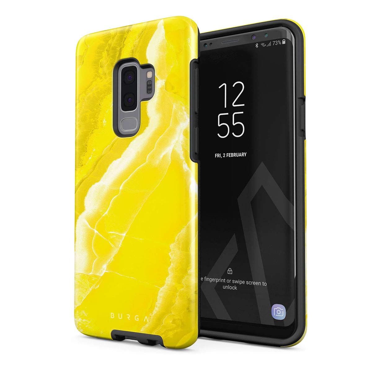 Burga Phone Case Compatible With Samsung Galaxy S9 Plus Neon