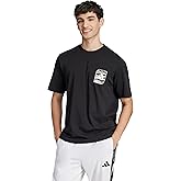 Adidas Mens Camouflage Woven Graphic T-Shirt