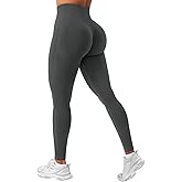 VOYJOY Workout Leggings for Women Seamless Scrunch Butt Lifting Leggings High Waisted Gym Yoga Pants