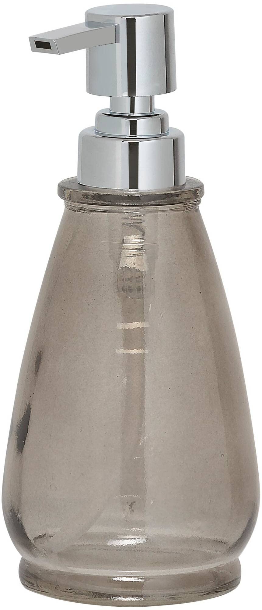 Sealskin Vetro Soap Dispenser, Grey, 8 x 18.5 x 8 cm