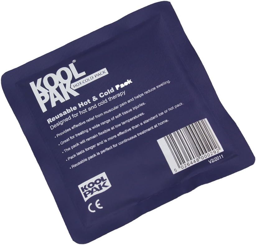 Koolpak Luxury Reusable Hot Cold Pack Small 13x14cm Blue LXKPUN1/80