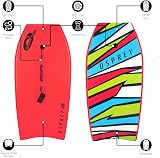 Osprey 40 Inch Bodyboard with Leash, XPE Deck, EPS Core for Teens Adults view 6