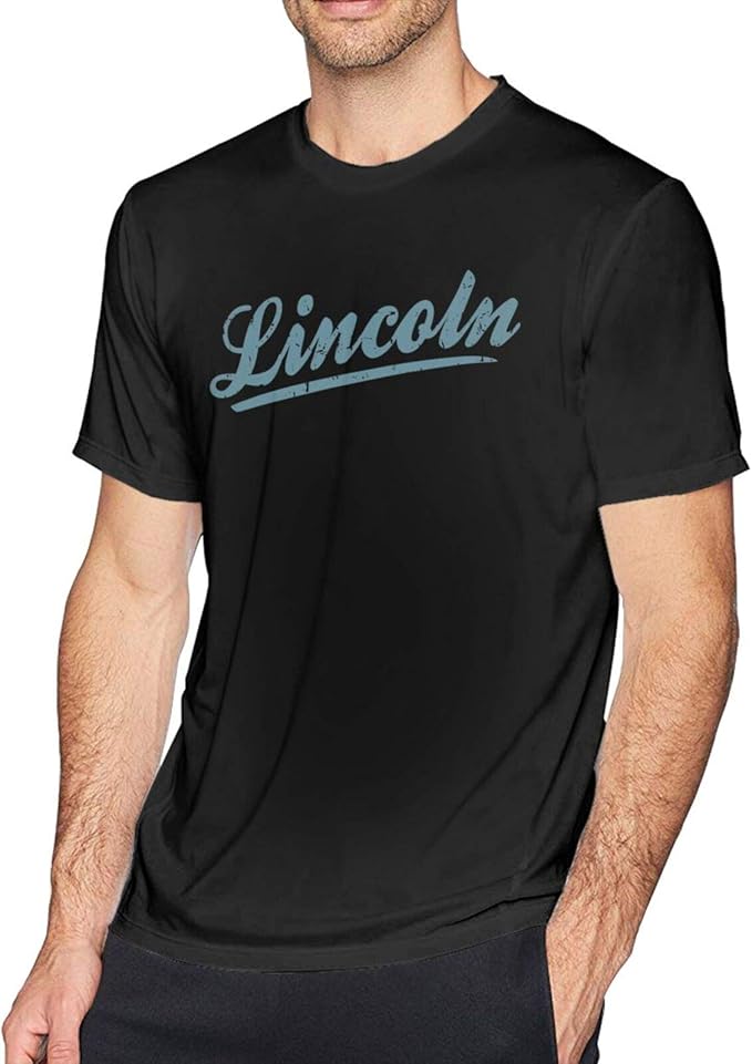 Men's Lincoln California ShortSleeve Cotton TShirts Clothing Tee Top