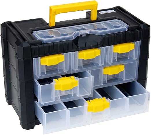 KIB Cajones Caja con Mango, NOU Buzón con 6 cajones 26 x 40 x 20 cm: Amazon.es: Hogar