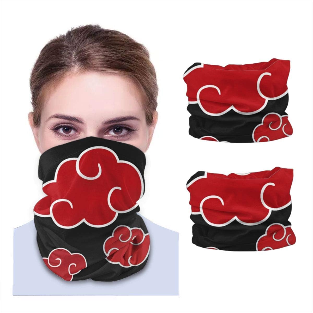 Red Clouds of Akatsuki Face Mask Versatile Outdoors