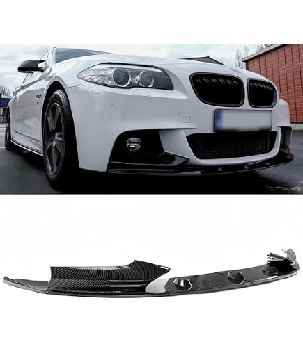 Amazon.com: Fit 2011-2016 BMW F10 M-Techh Msport Front Bumper Lip