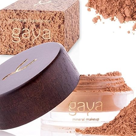 Base Maquillaje Mineral y Vegana - En Polvos, Única 4 en 1 - Completo y con Protector Solar UV, 100% Natural Y Multiuso Todo Tipo De Piel