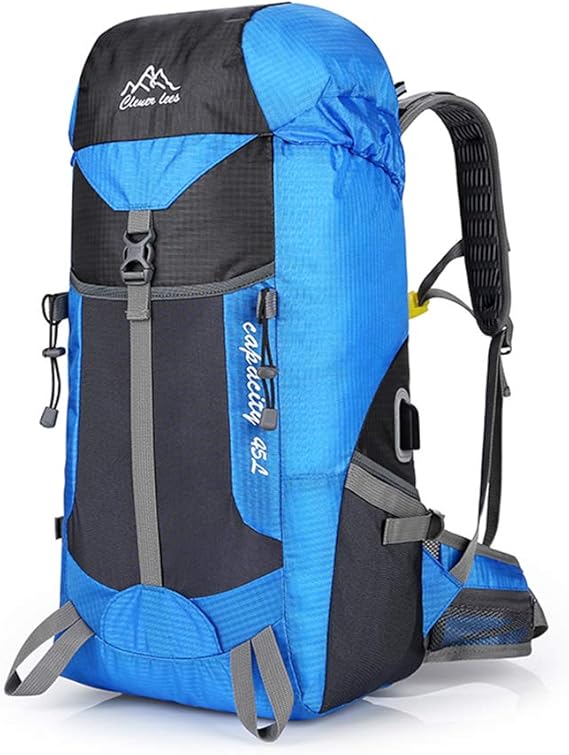 Rojeam Wanderrucksack 60L - Wasserdichter Trekkingrucksack Für Herren Und Damen