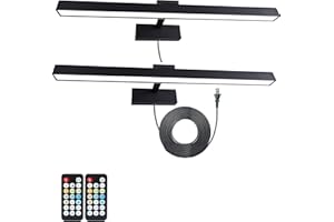 YEMKJFC Picture Light for Wall Plug in, 23.6 inch Wall Light for Paintings, Display, Wall, Artwork, Gallery, 3 Color Temperat