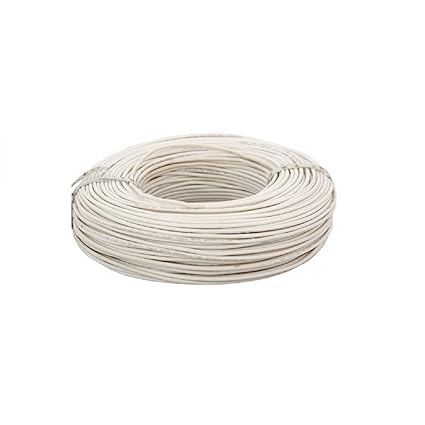 V-Guard PVC Cable 1.5 Sqmm Wire 90mtr Coil (White)