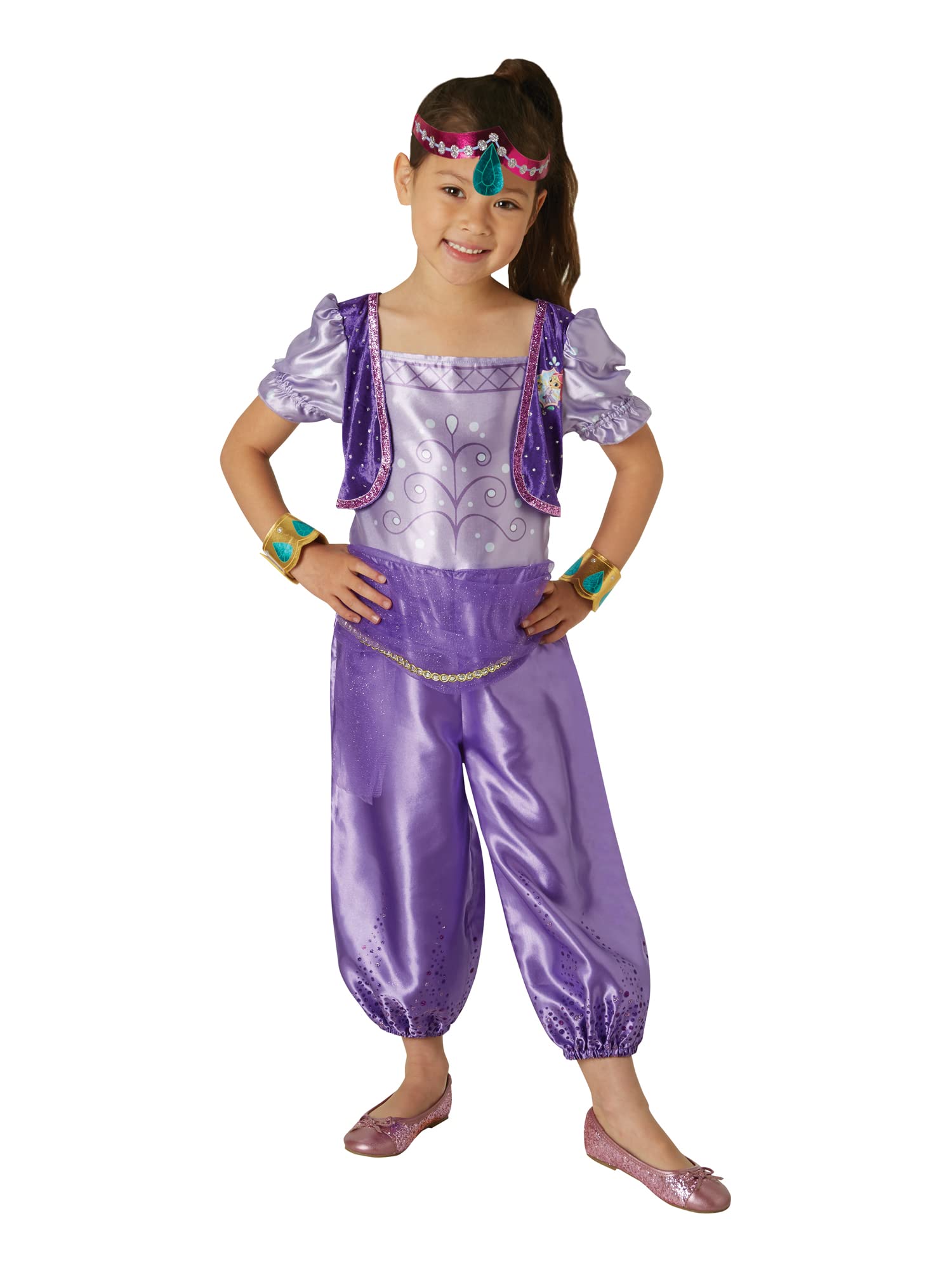 Rubie's Official Shimmer and Shine - Shimmer Childs Costume Small Size 3-4 Years