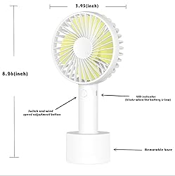 Mini Handheld Fan, YCYCSY Personal Portable Fan