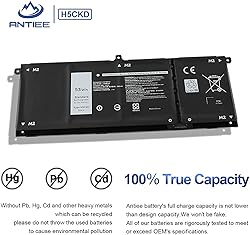 ANTIEE 53Wh H5CKD Laptop Battery for Dell Latitude