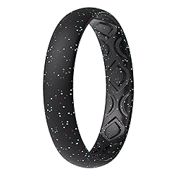 ThunderFit Women Breathable Silicone Promise Rings