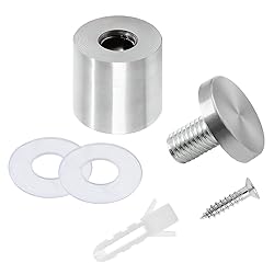 Luomorgo 12 Pcs 1" x 1-1/5" Stainless Steel