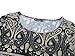 Veranee Women's Plus Size Swing Tunic Top Short Sleeve Floral Flare T-Shirt (XXX-Large, 56-6)