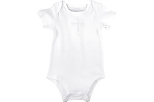 Little Things Mean A Lot Cotton Knit Christening Onesie