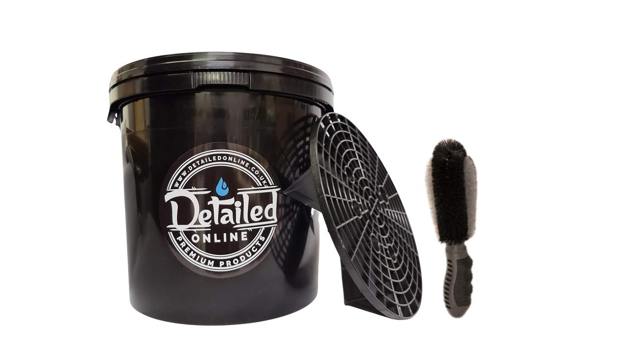 Car Detailing Valeting Buckets x2 Grit Guards x2