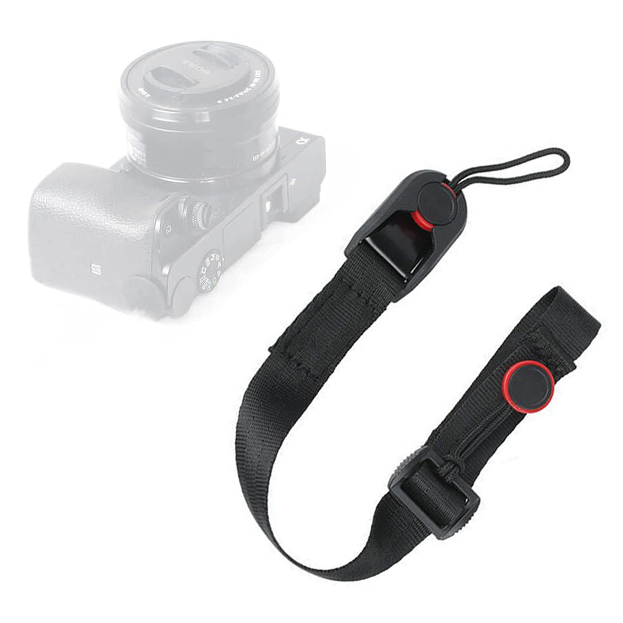 Hayaww Camera Wrist Strap Camera Shoulder Strap Hand Strap Key Strap Camera Strap for Wrist Camera Strap Paracord Camcorder Straps Wrist Strap Cord for Cameras, black, 18 in/45 cm