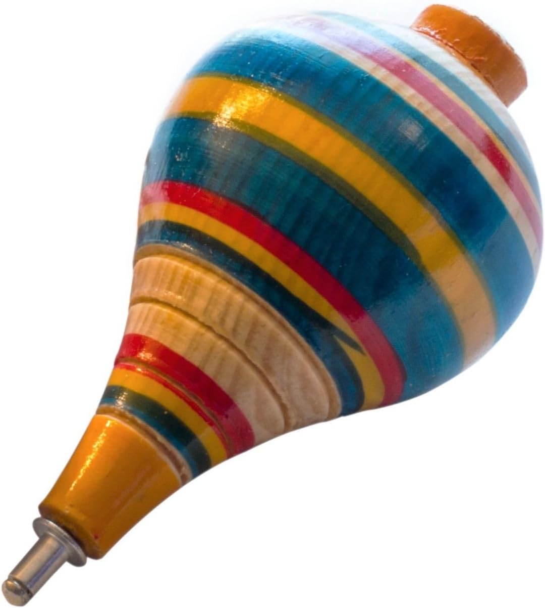 trompo de madera mexicano