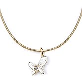 fasone Butterflies Necklaces Gold For Women, Dainty Butterflies Necklace, Simple Cute Gold Necklace