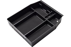 RuiproAuto for Ford F-150 Center Console Organizer Compatible with Ford F150 2021 2022 2023 2024, Armrest Storage box Insert 