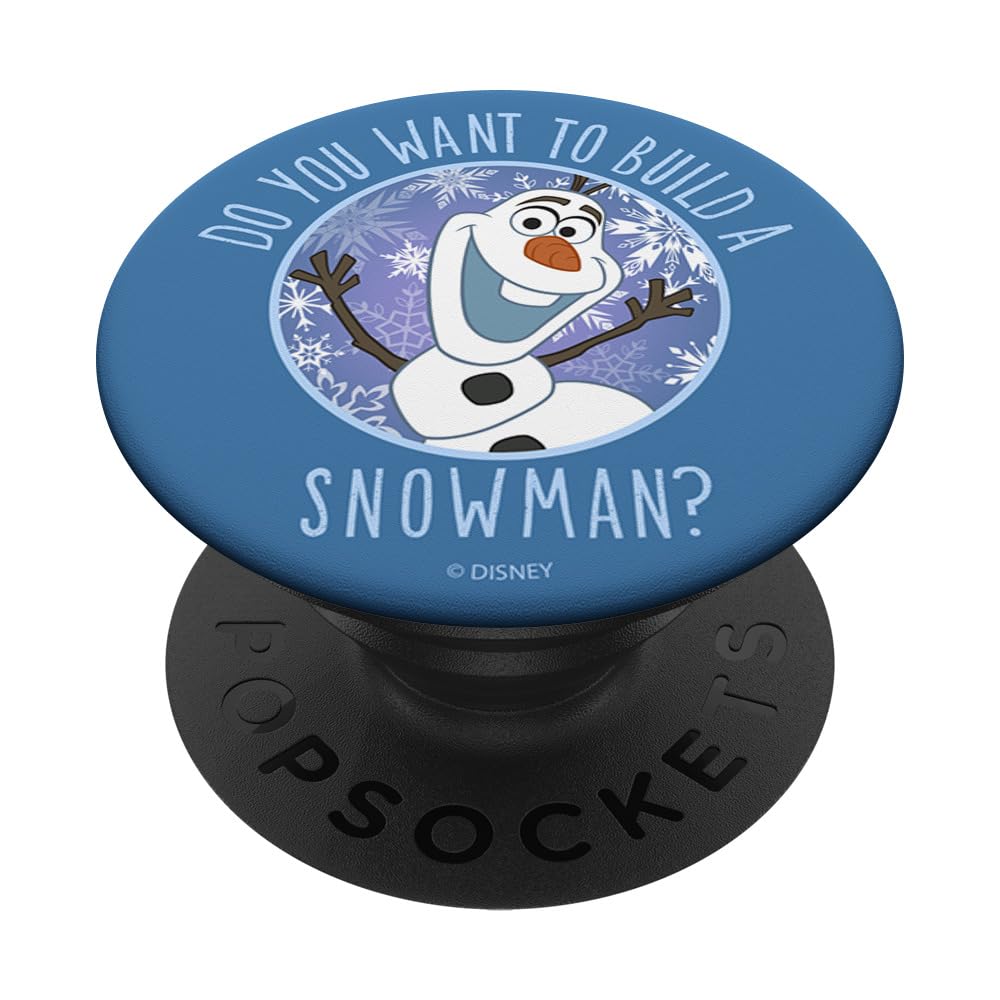 Disney Frozen Olaf Sapphire Blue Snowman Build PopSockets Swappable PopGrip