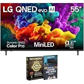 LG 65" QNED evo AI QNED84B Mini LED 4K Smart TV (65QNED84BUA) Bundle with Television Home Theater Beginner's Guide + Deco Gear CPS Exclusive 26 Month Extended Protection + 2X 6FT 4K HDMI 2.0 Cable