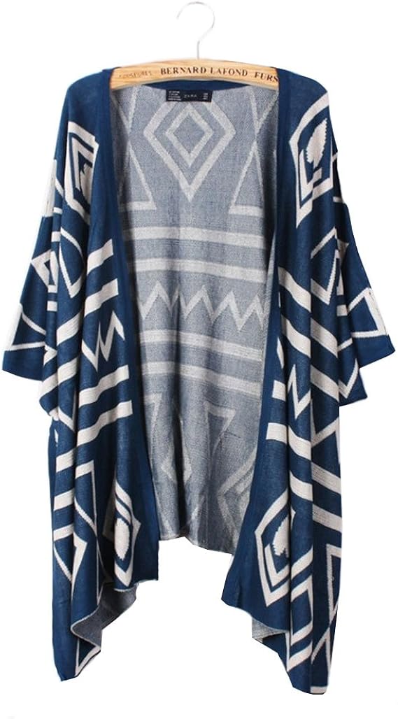 plus size aztec cardigan