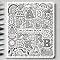 Livro Alphabet book for children ages 2 to 6 to cover and color: Livro do alfabeto para crianças de 2 a 6 anos para cubri r colorir