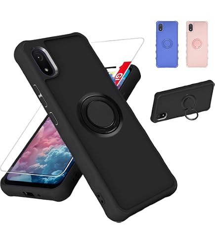 Amazon.com: Cloud Mobile Stratus C8 Case Compatible for Cloud Stratus C8  Phone Case Cover [with Tempered Glass Screen Protector] Hybrid Case  [Folding Support Magnetic] [Frosted Anti-Fingerprint] Black : Cell Phones &  Accessories