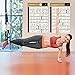 NewMe Fitness VOL 1+2 SUSPENSION EXERCISE POSTER 2-PACK - Laminated, Large & Easy to Follow Workout Resistance Band Training - Total Body Workout - Bodyweight Exercise Chart (20” x 30”)